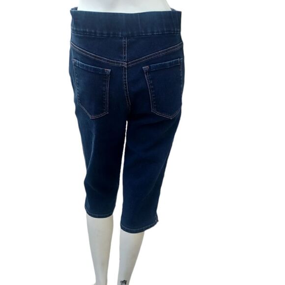 679016...Gloria Vanderbilt Pull-On Shorts Jeans Size 6, W28" 16"Inseam 10"Rise - Picture 4 of 5